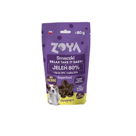 Smaczki dla psa Relax take it easy – jeleń 80g ZOYA | Sklep Bebio 