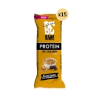 Zestaw BeRAW Bar Protein 27% Peanut butter Baton proteinowy z orzeszkami arachidowymi oblany czekoladą Zawiera substancję słodzącą | 15x 40 g