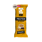 Zestaw BeRAW Bar Protein 27% Peanut butter Baton proteinowy z orzeszkami arachidowymi oblany czekoladą Zawiera substancję słodzącą | 15x 40 g