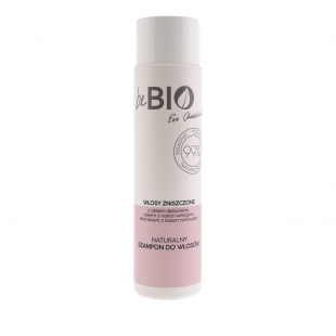 beBIO Cosmetics Naturalny szampon do włosów zniszczonych z olejem abisyńskim, olejem z nasion winogron oraz ekstraktem z nasion rambutanu 300ml