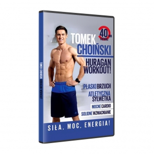 Tomek Choiński Huragan płyta DVD program treningowy na DVD