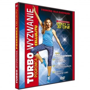 Ewa Chodakowska Turbo Wyzwanie pogromca tłuszczu płyta DVD program treningowy na DVD