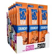 Zestaw batonów orzechowych BeRAW! Crunchy Peanuts & Caramel 40g x15