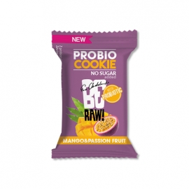 Ciatko probiotyczne BeRAW! Probio Cookie Mango&Passion Fruit 18g, wegańskie Ewa Chodakowska