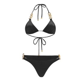 MISSION SWIM Strój dwuczęściowy LENA - black | Sklep Bebio