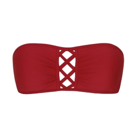 MISSION SWIM Top INES - wine rozmiar M | Sklep Bebio