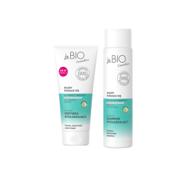 beBIO Cosmetics Zestaw Szampon do włosów puszących się + Odżywka do włosów puszących się
