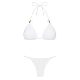 MISSION SWIM Strój dwuczęściowy BESS - white | Sklep Bebio