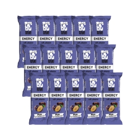 Baton energetyczny Purella BeRAW o smaku śliwki Energy bar w czekoladzie zestaw 15x 40 g Ewa Chodakowska