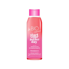 Naturalny izotoniczny żel pod prysznic Start Your Active Day REGENERACJA 400ml | Sklep Bebio