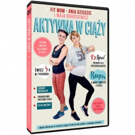 Aktywna w ciąży FIT MOM - Ania Dziedzic płyta DVD - Program treningowy dla kobiet w ciąży