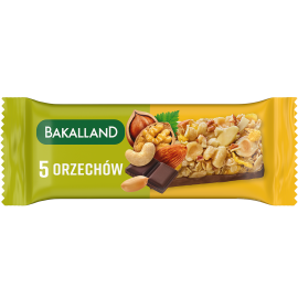 Baton Bakalland 5 orzechów 40g | Sklep Bebio ​​