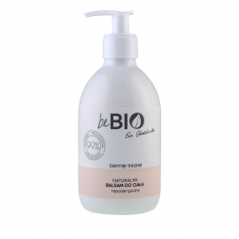 beBIO Cosmetics Naturalny Balsam do ciała SIEMIĘ LNIANE | 400ml Ewa Chodakowska