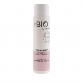beBIO Cosmetics Naturalny szampon do włosów zniszczonych z olejem abisyńskim, olejem z nasion winogron oraz ekstraktem z nasion rambutanu 300ml