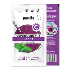 Purella Superfoods Mix Uroda 40g, jagody acai, chia, acerola, superfood Ewa Chodakowska