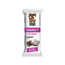 Baton Energetyczny BeRAW! Energy Coconut 40g, kokos, surowe kakao, bez konserwantów Ewa Chodakowska