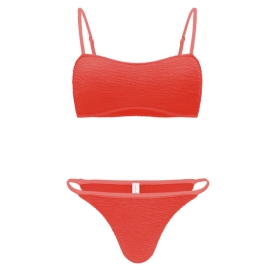 MISSION SWIM Strój dwuczęściowy CONNIE - red | Sklep Bebio