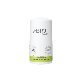 beBIO Cosmetics Naturalny Dezodorant Deo roll-on BAMBUS I TRAWA CYTRYNOWA | 50 ml