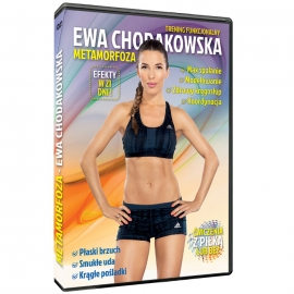 Metamorfoza Ewy Chodakowskiej płyta DVD program treningowy na DVD