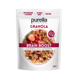 SuperGranola Brain Boost 300 g Purella | Sklep Bebio
