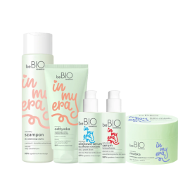 Zestaw IN MY SMOOTH & GLOSSY HAIR ERA- Codzienna pielęgnacja dla prostych włosów BeBio Cosmetics | Sklep Bebio 
