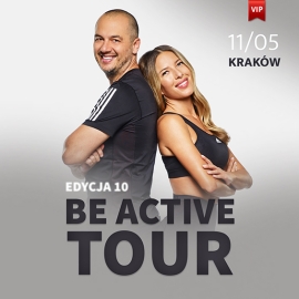 Beactive Tour by Ewa Chodakowska MAŁA HALA ARENA KRAKÓW bilet VIP