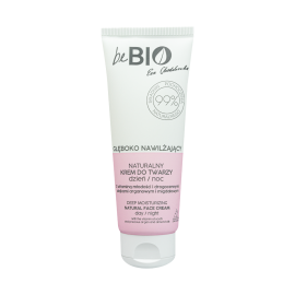 beBIO Cosmetics Naturalny krem do twarzy głęboko nawilżający dzień/noc  75 ml poprawia elastyczność skóry