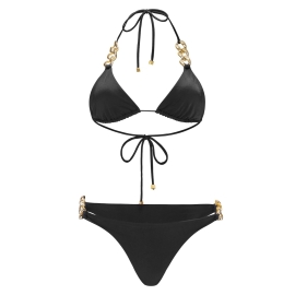 MISSION SWIM Strój dwuczęściowy LENA - black | Sklep Bebio