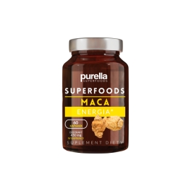 Suplement diety Maca Purella Superfoods 60 kaps Energia, 60 kapsułek, 33 g, superfood Ewa Chodakowska