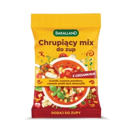 Chrupiący Mix do zup z grzankami Bakalland 75g | Sklep Bebio