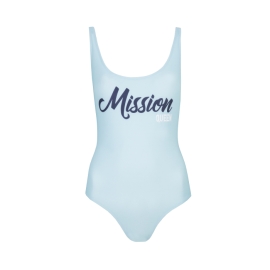 Mission Swim Jednoczęściowy Strój kąpielowy MIA QUEEN blue