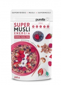 SuperMusli Purella Superfoods Energia 200g, morwa, maca, chia Ewa Chodakowska