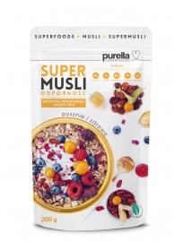 SuperMusli Purella Superfoods Odporność 200g, miechunka peruwiańska, jagody goji Ewa Chodakowska