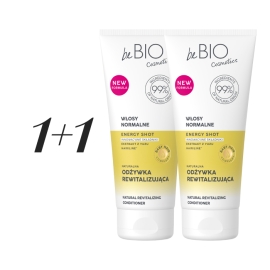 1+1 GRATIS beBIO Cosmetics Naturalna odżywka do włosów normalnych 200 ml | Sklep Bebio