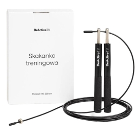 Skakanka BeActiveTV black 300 cm | Sklep Bebio 