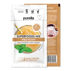Purella Superfoods Mix Proteiny 40g białko konopne, maca, baobab, superfood Ewa Chodakowska
