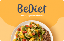 Karta upominkowa BeDiet dla diet specjalistycznych na 2 miesiące