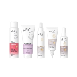 Zestaw 5 produktów do pielęgnacji włosów farbowanych | BeBio Cosmetics Baby Hair Complex
