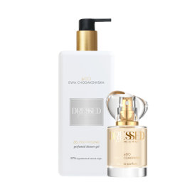 Zestaw Dressed for success: naturalny żel pod prysznic + perfumy 30 ml | Sklep Bebio