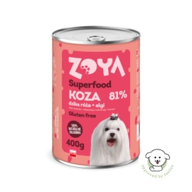 ZOYA SUPERFOOD KOZA Z BANANEM I DZIKĄ RÓŻĄ PUSZKA 400G Ewa Chodakowska