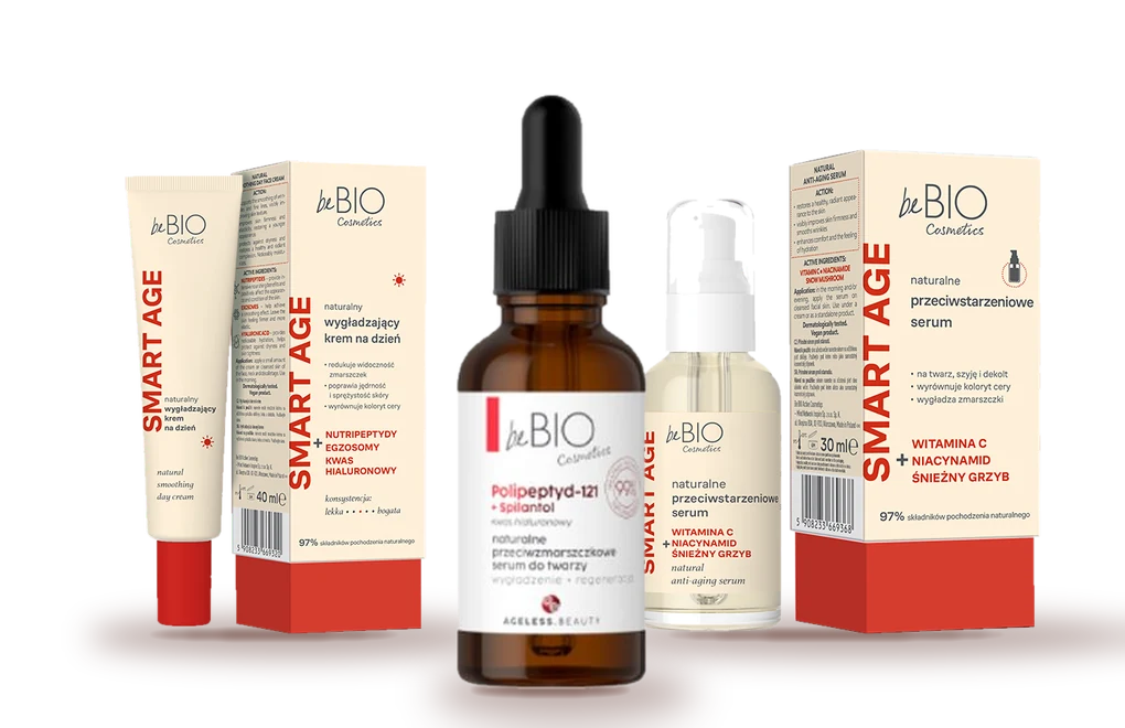 Naturalne kosmetyki beBIO – Smart Age i Ageless Beauty